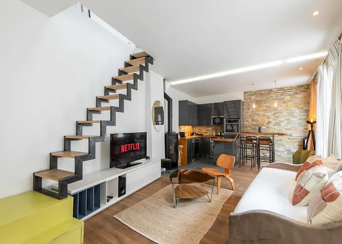 Amazing Loft In The Vibrant Area Near The Famous Bastille\'S Place