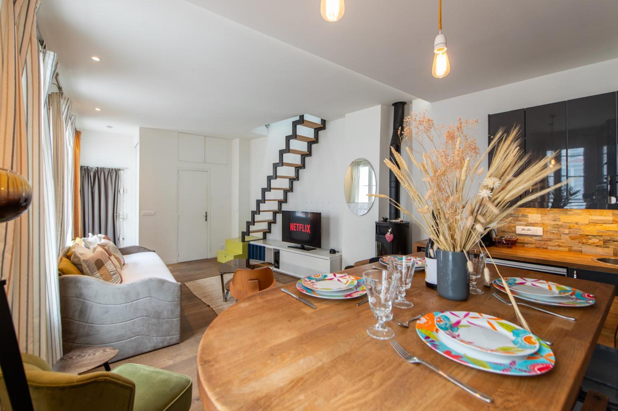 Apartment Amazing Loft In The Vibrant Area Near The Famous Bastille's Place