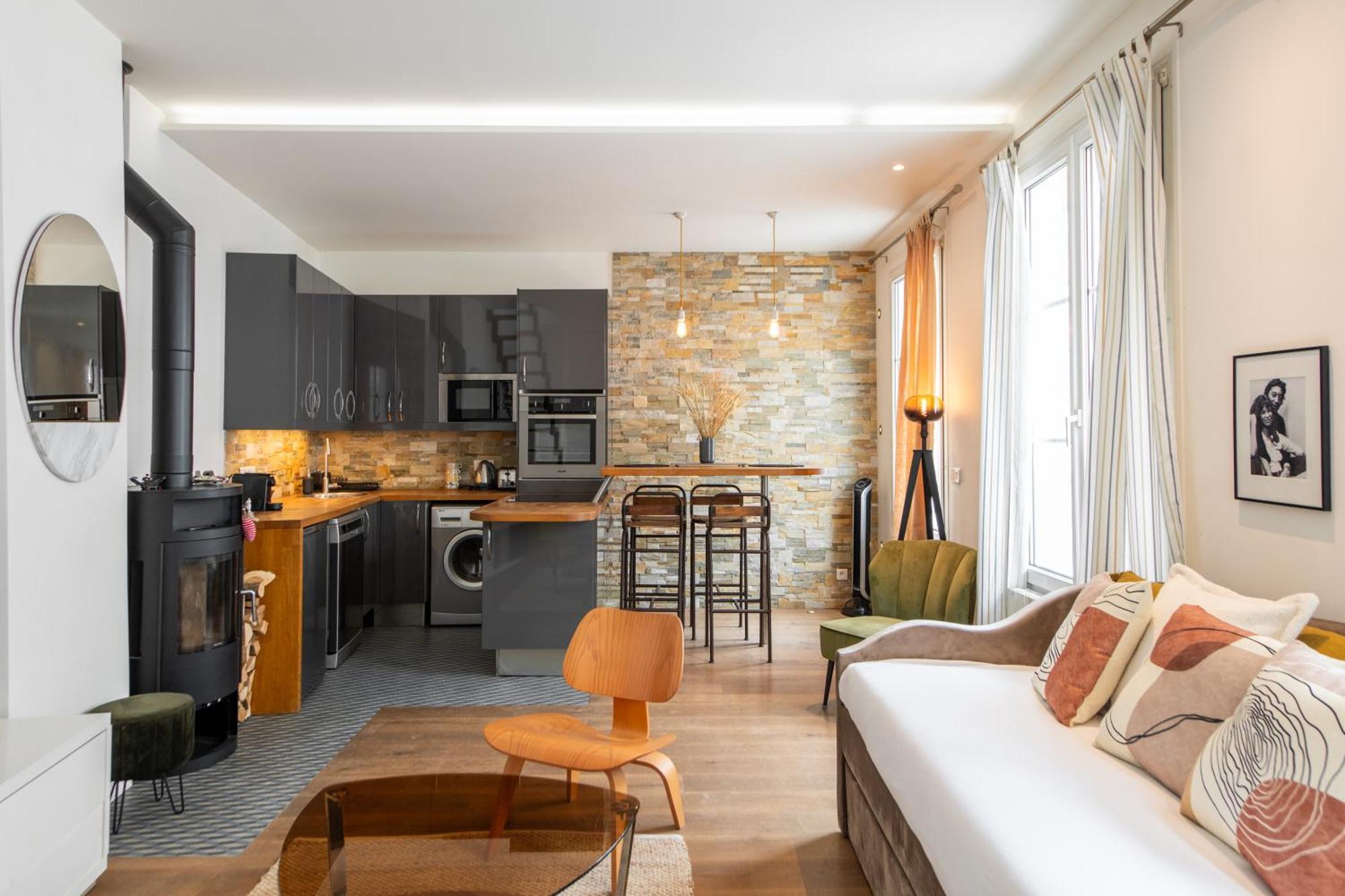 Apartment Amazing Loft In The Vibrant Area Near The Famous Bastille's Place Paris